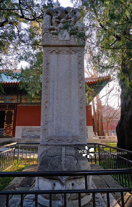 北京香山卧佛寺The Lying Buddha Temple, Beijing图片素材