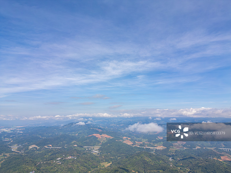 航拍西双版纳南糯山图片素材