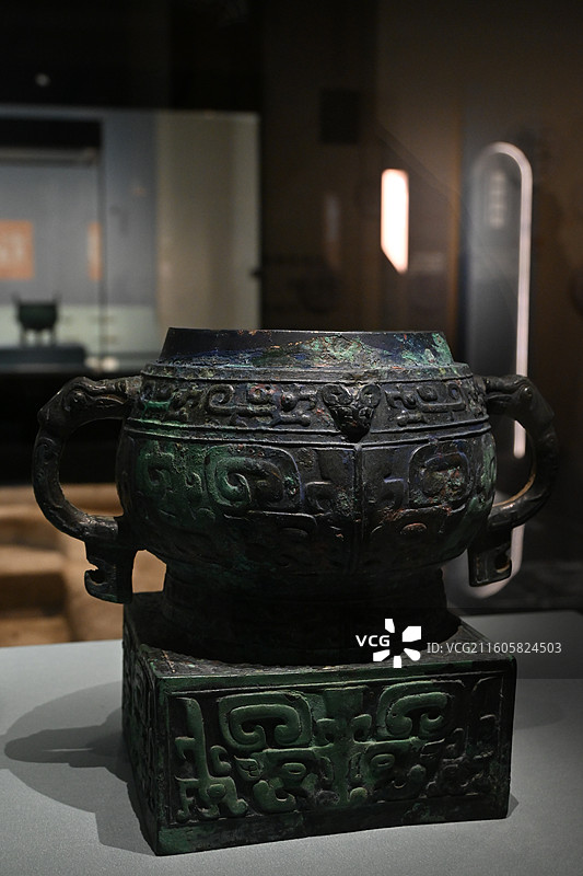 首都博物馆 太保墉燕 房山琉璃河遗址专题展图片素材