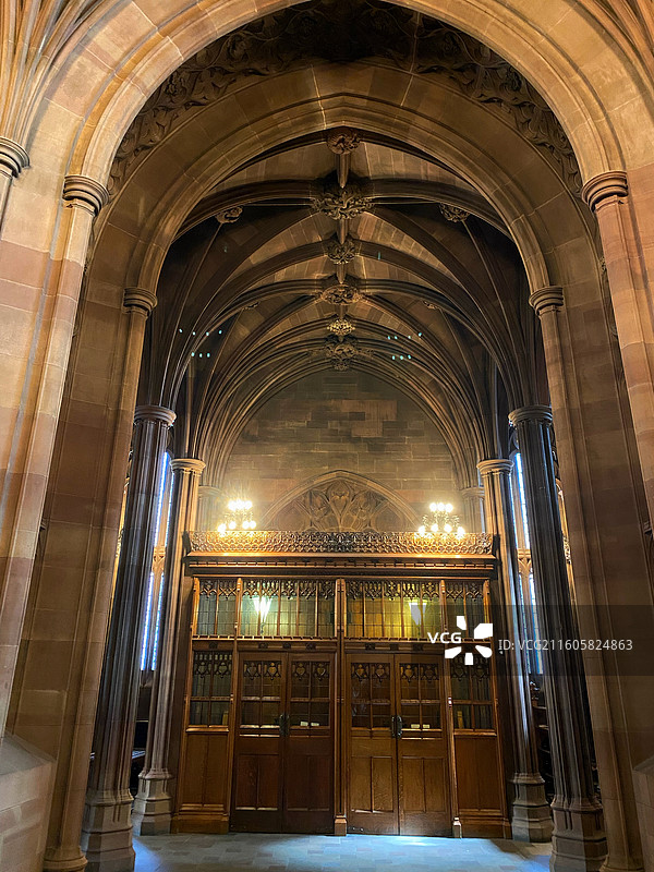 英国曼彻斯特 约翰·莱兰兹图书馆图片素材