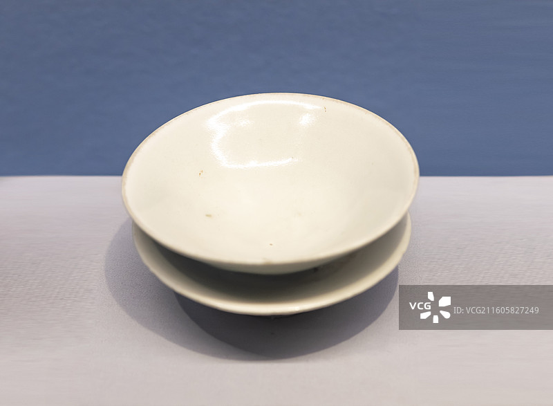 定窑白釉盏 五代 中国国家博物馆图片素材