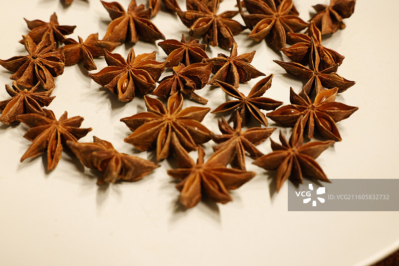 茴香料调味料大料图片素材