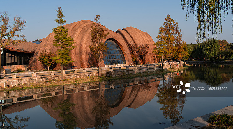 广富林文化遗址考古展示馆图片素材