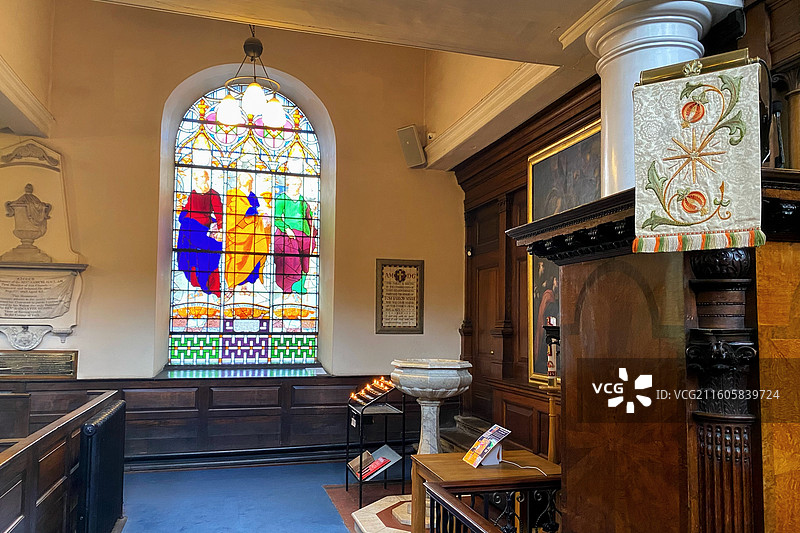 英国曼彻斯特圣安妮教堂 St Anne's RC Church, Manchester图片素材