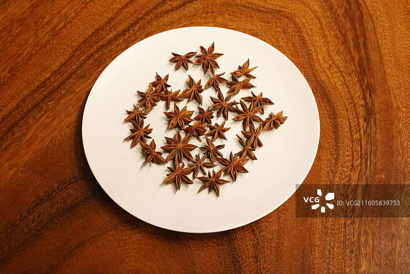 茴香料调味料大料图片素材