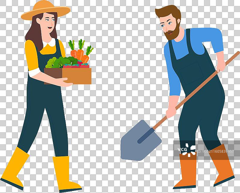 有机农业概念图片素材