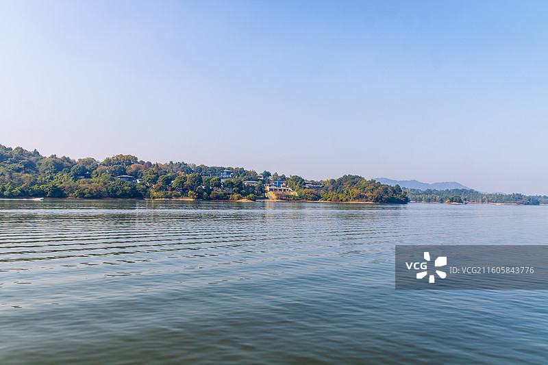 溧阳天目湖山水园风光图片素材