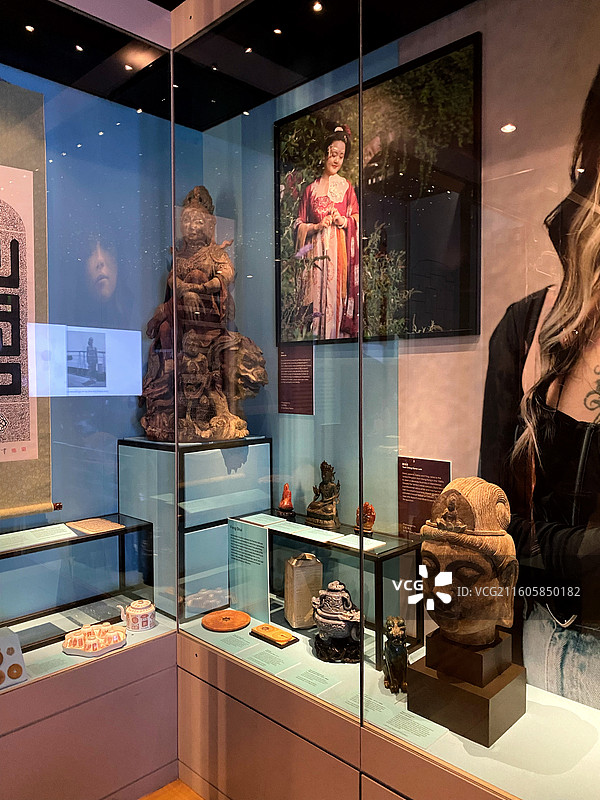 英国曼彻斯特博物馆 中国展厅图片素材