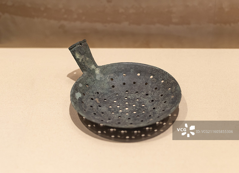 铜漏勺 宋 中国国家博物馆图片素材