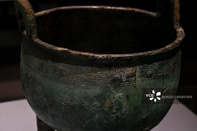 首都博物馆 太保墉燕 房山琉璃河遗址专题展图片素材