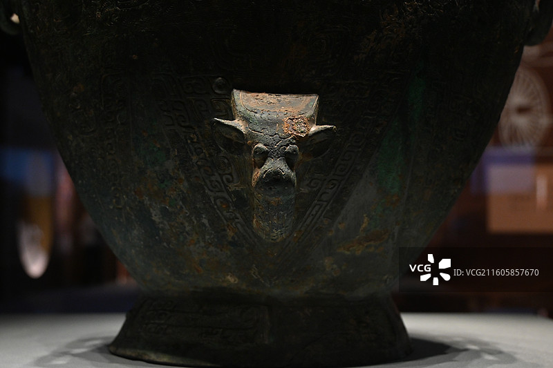 首都博物馆 太保墉燕 房山琉璃河遗址专题展图片素材