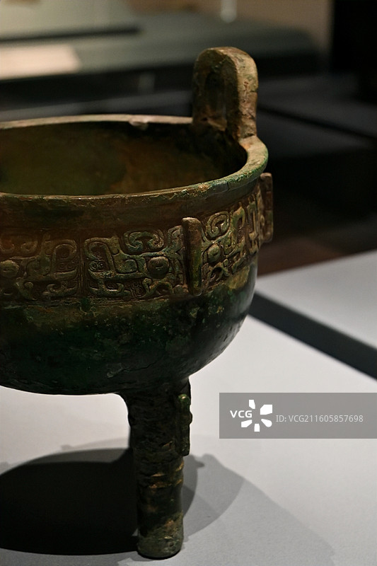 首都博物馆 太保墉燕 房山琉璃河遗址专题展图片素材