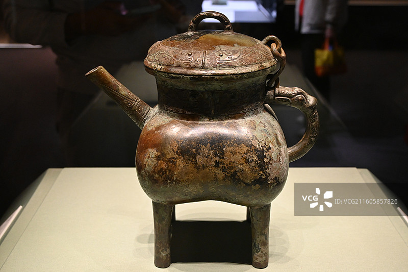 首都博物馆 太保墉燕 房山琉璃河遗址专题展图片素材