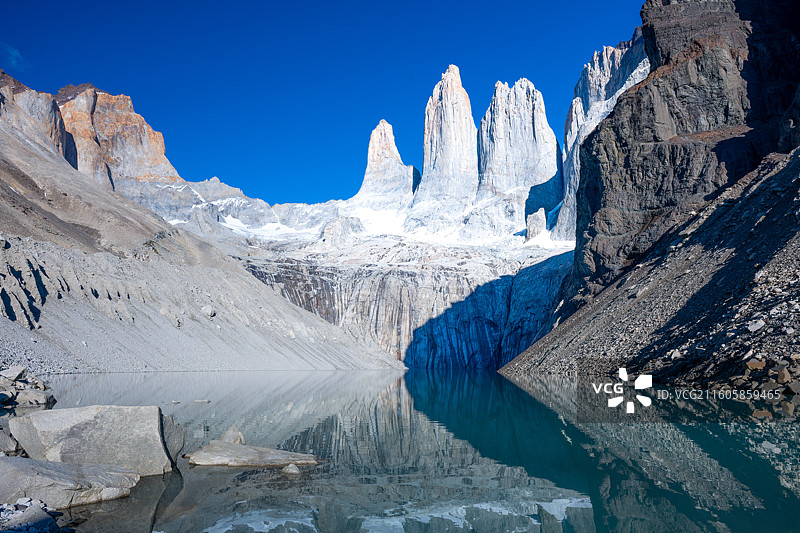 智利，百内国家公园，秋天的百内国家公园图片素材