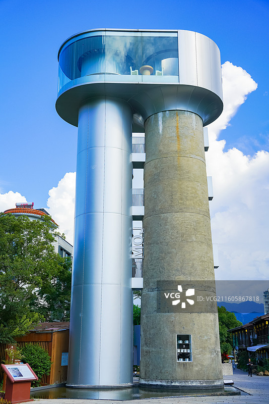 浙江省丽水市龙泉市，西街，古街，历史建筑图片素材