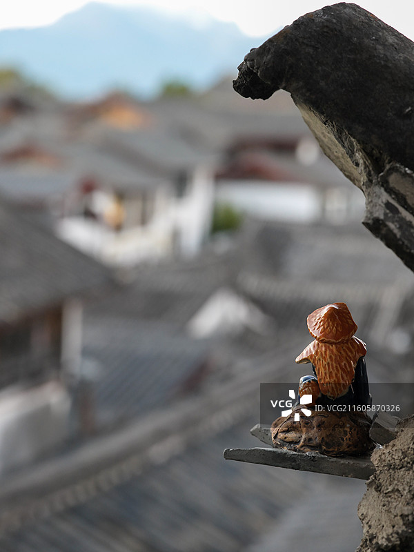 寒江过客图片素材