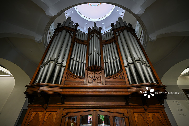 福建省厦门鼓浪屿管风琴博物馆图片素材