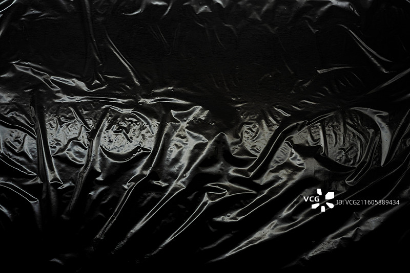 黑色反光塑料材质薄膜图片素材