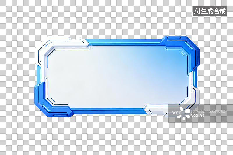 【AI数字艺术】3D科技栏目框图片素材