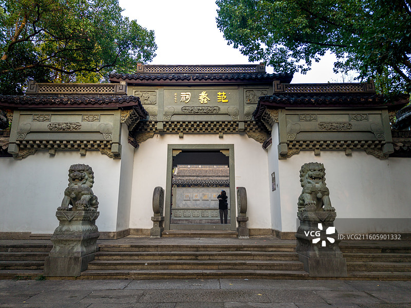 诸暨范蠡祠图片素材