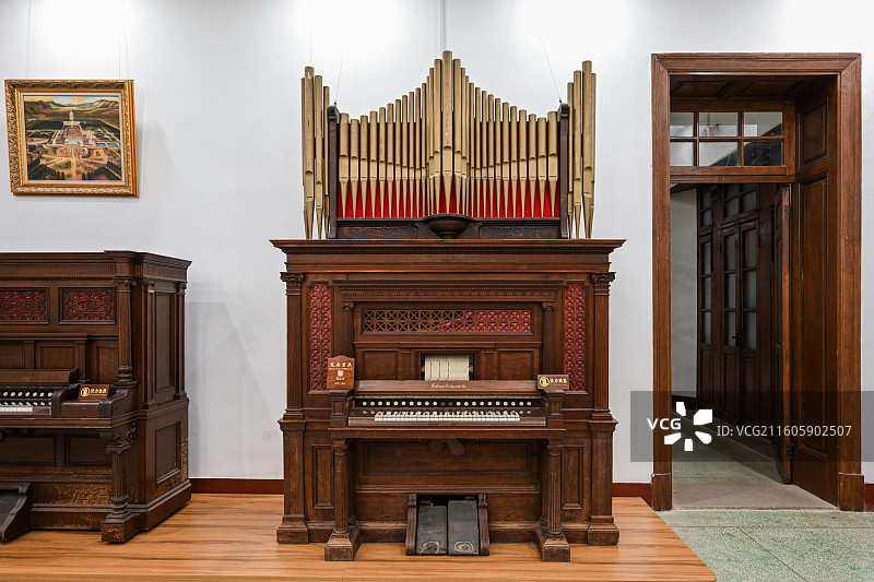 福建省厦门鼓浪屿管风琴博物馆图片素材
