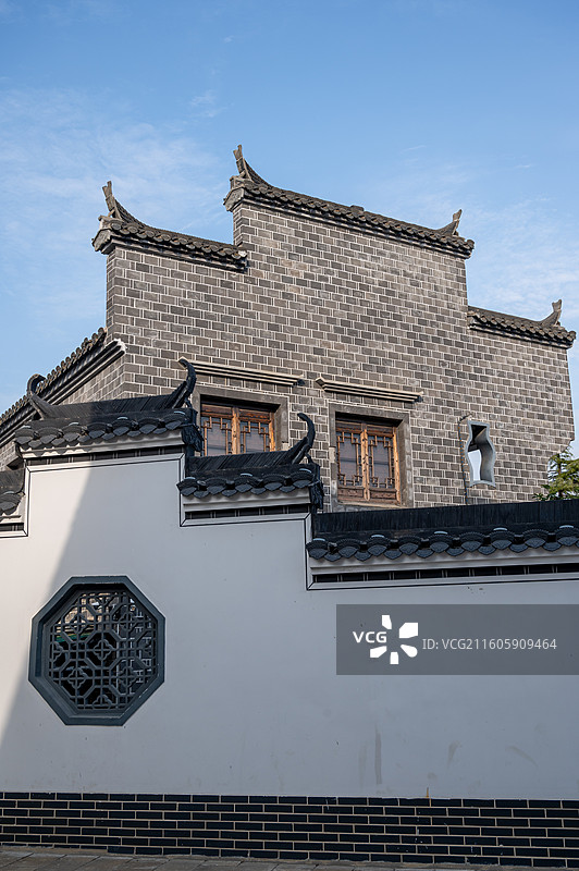 城市古镇风光图片素材