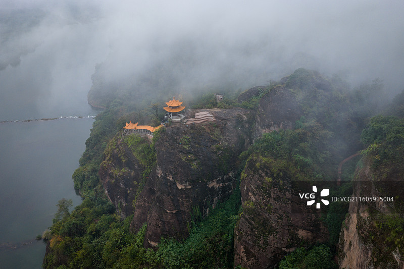 江西省鹰潭市中国道教发祥地、世界自然与文化双遗产地龙虎山景区图片素材