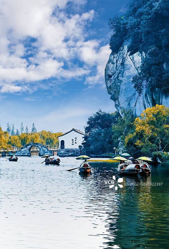 绍兴东湖公园图片素材