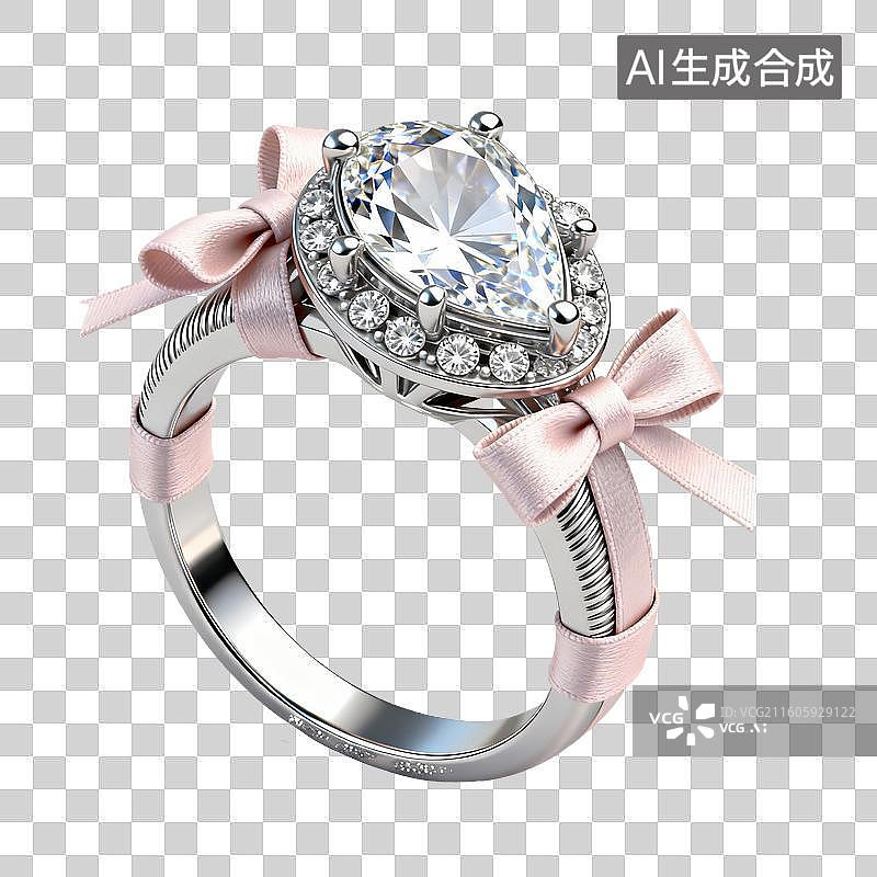 【AI数字艺术】钻戒-情人节图片素材