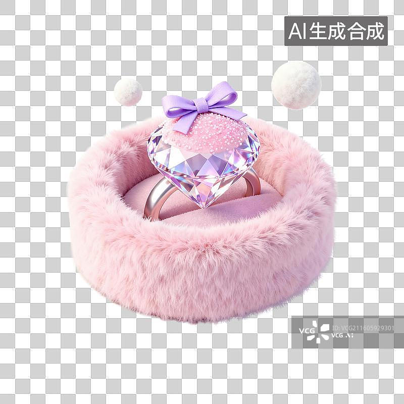 【AI数字艺术】钻戒-情人节图片素材