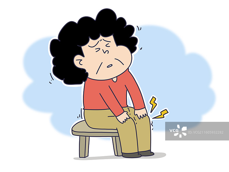 关节炎，痛风，风湿性关节炎图片素材