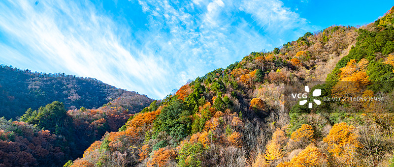 七彩宝鸡黄柏塬图片素材