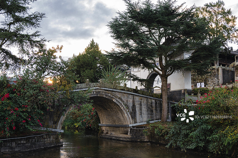 云南腾冲和顺古镇图片素材