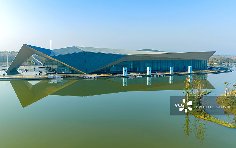 沉湖国际小镇永久会址图片素材