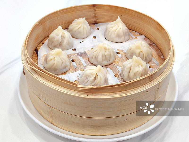 鲜肉小笼包图片素材