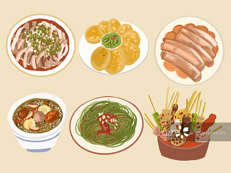 宁夏美食图片素材