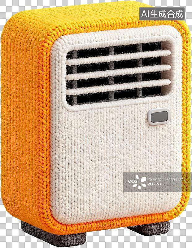 【AI数字艺术】针织风格空调模型创意设计图片素材