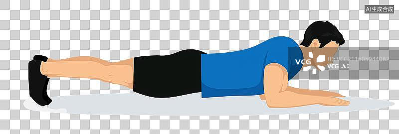 【AI数字艺术】男性锻炼图片素材