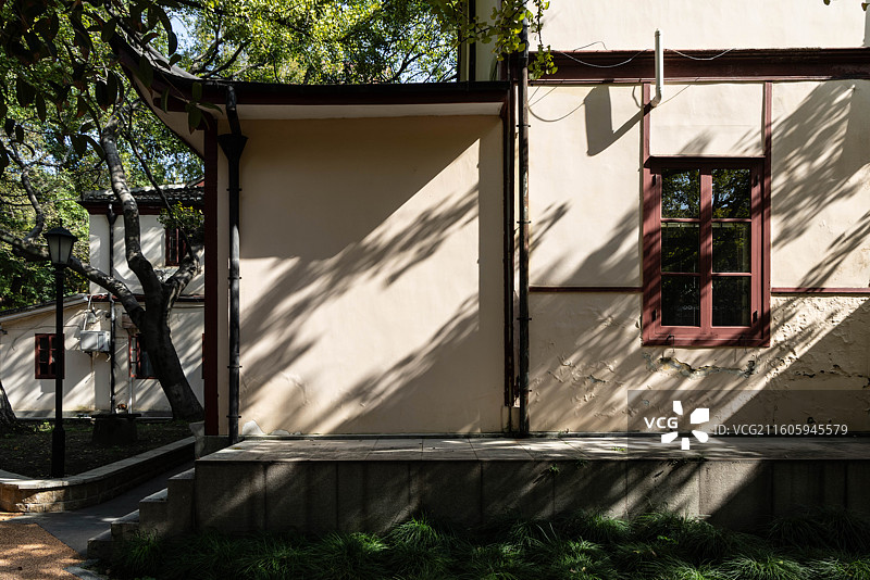 上海圣约翰大学近代建筑华东政法大学图片素材