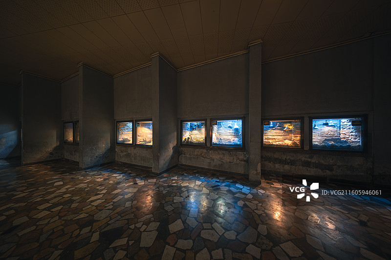 现代城市建筑内部图片素材