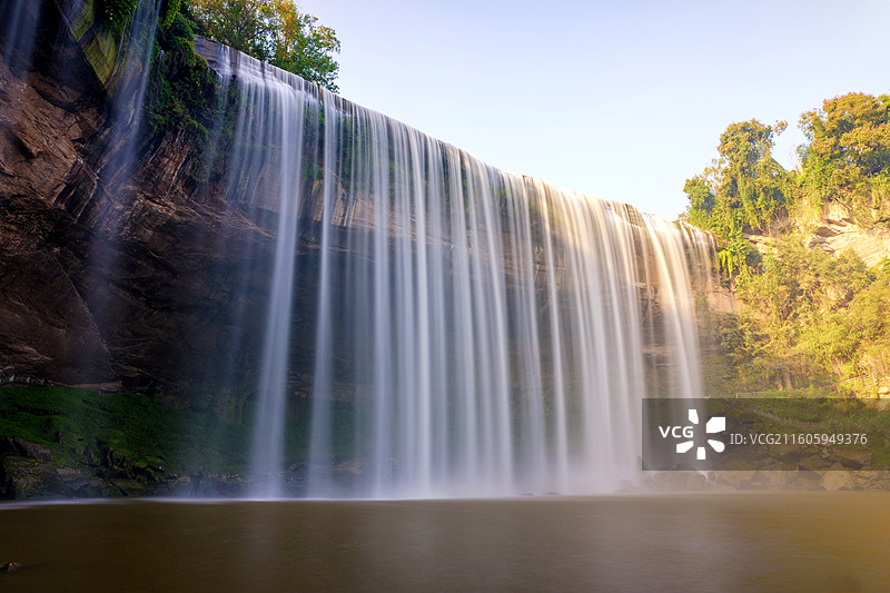 万州大瀑布图片素材