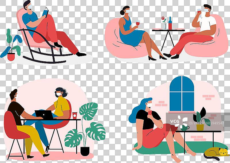 新常态下的场景图片素材