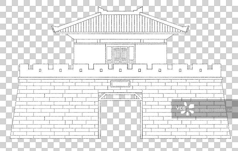 甘肃敦煌阳关遗址图片素材