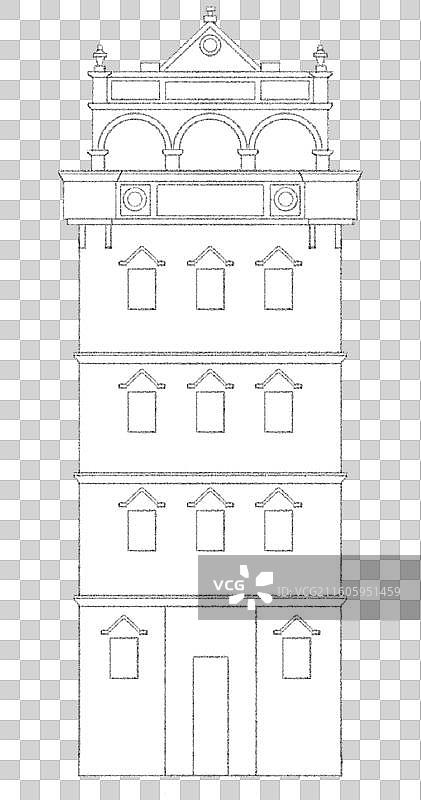 广东江门开平碉楼图片素材