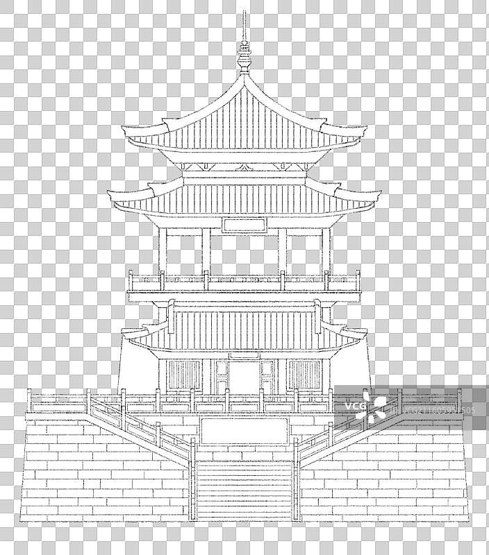 江西九江琵琶亭图片素材