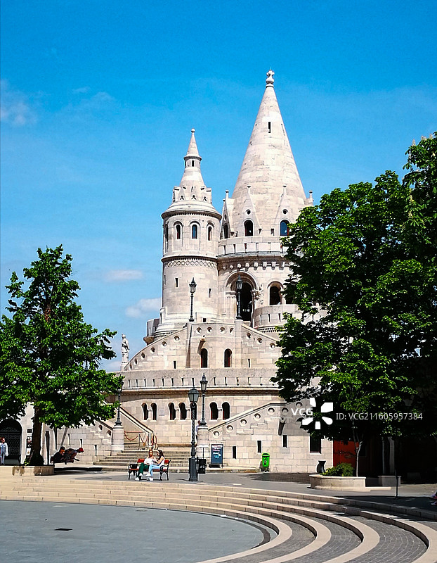 匈牙利布达佩斯渔人堡图片素材