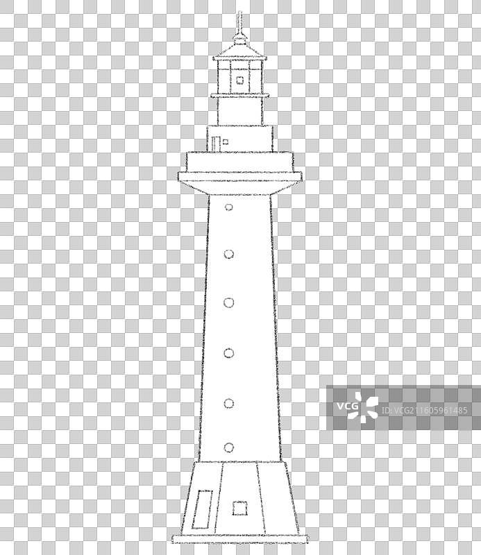 海南三亚大小洞天灯塔图片素材