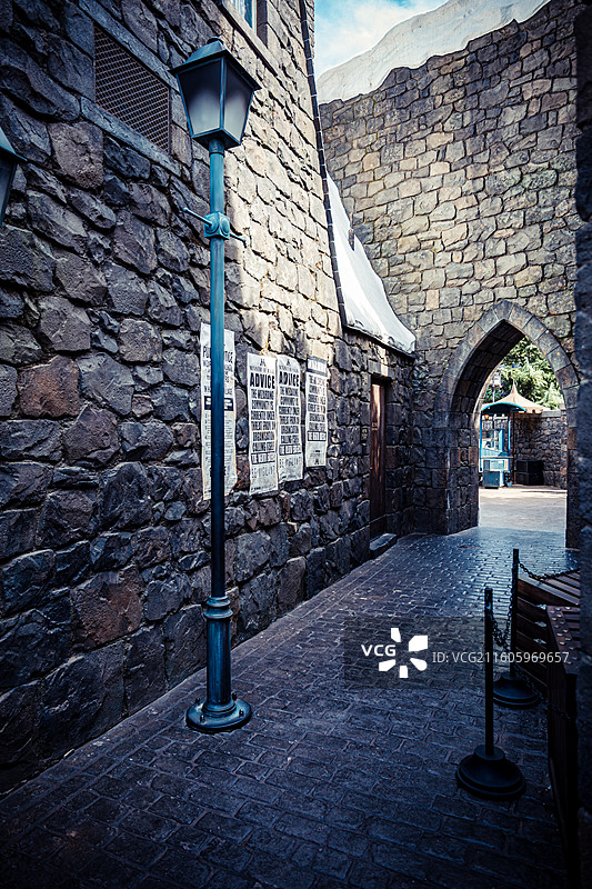 北京环球影城哈利波特景区图片素材