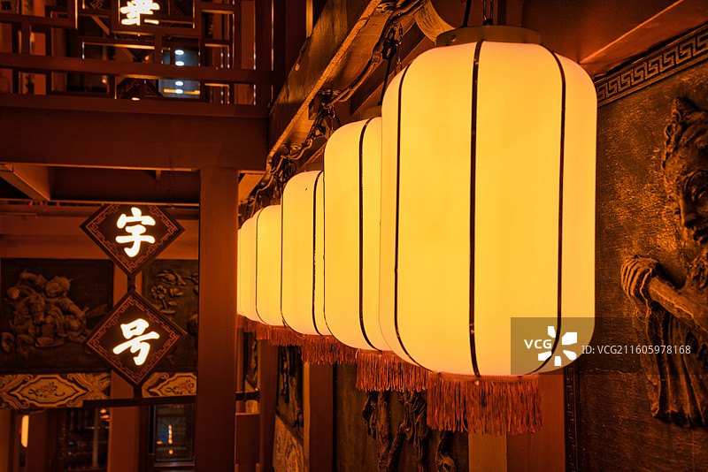 中国湖南省长沙市著名景点火神庙图片素材