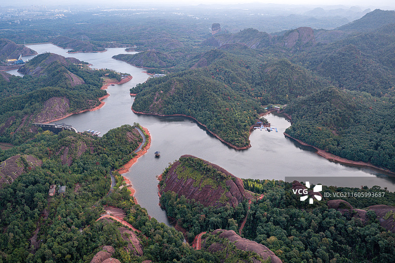 江西省上饶市丹霞仙境龟峰景区图片素材